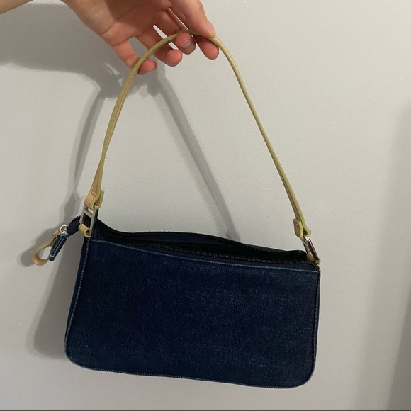 y2k style shoulder baguette bag - Picture 2 of 6